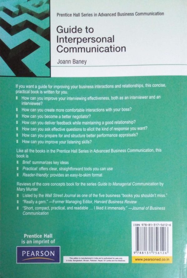 Guide to interpersonal communication 2