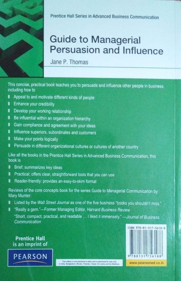 Guide to managerial persuasion and influence 2